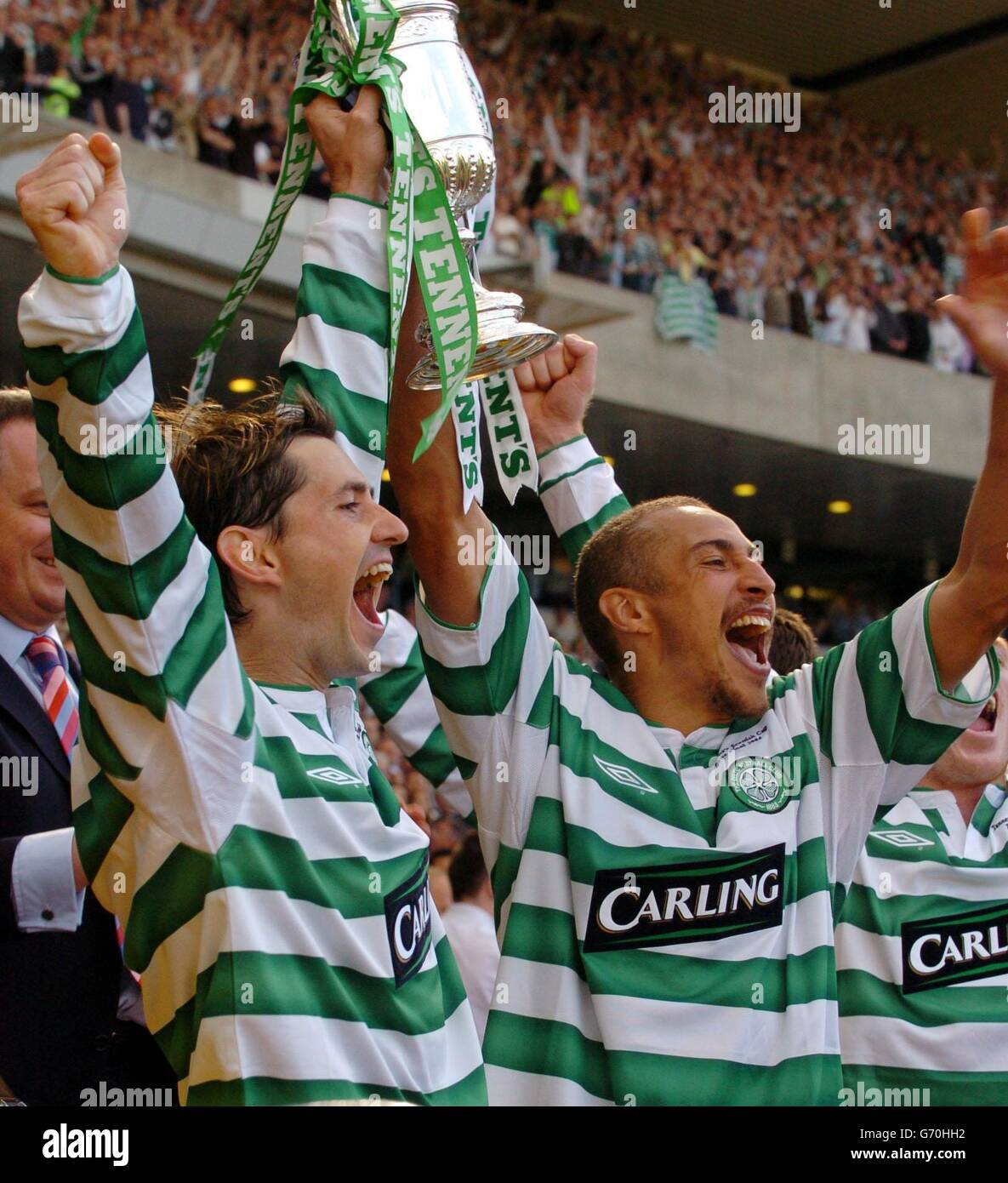 Scottish Cup Trophy Football Stock Photos & Scottish Cup Trophy