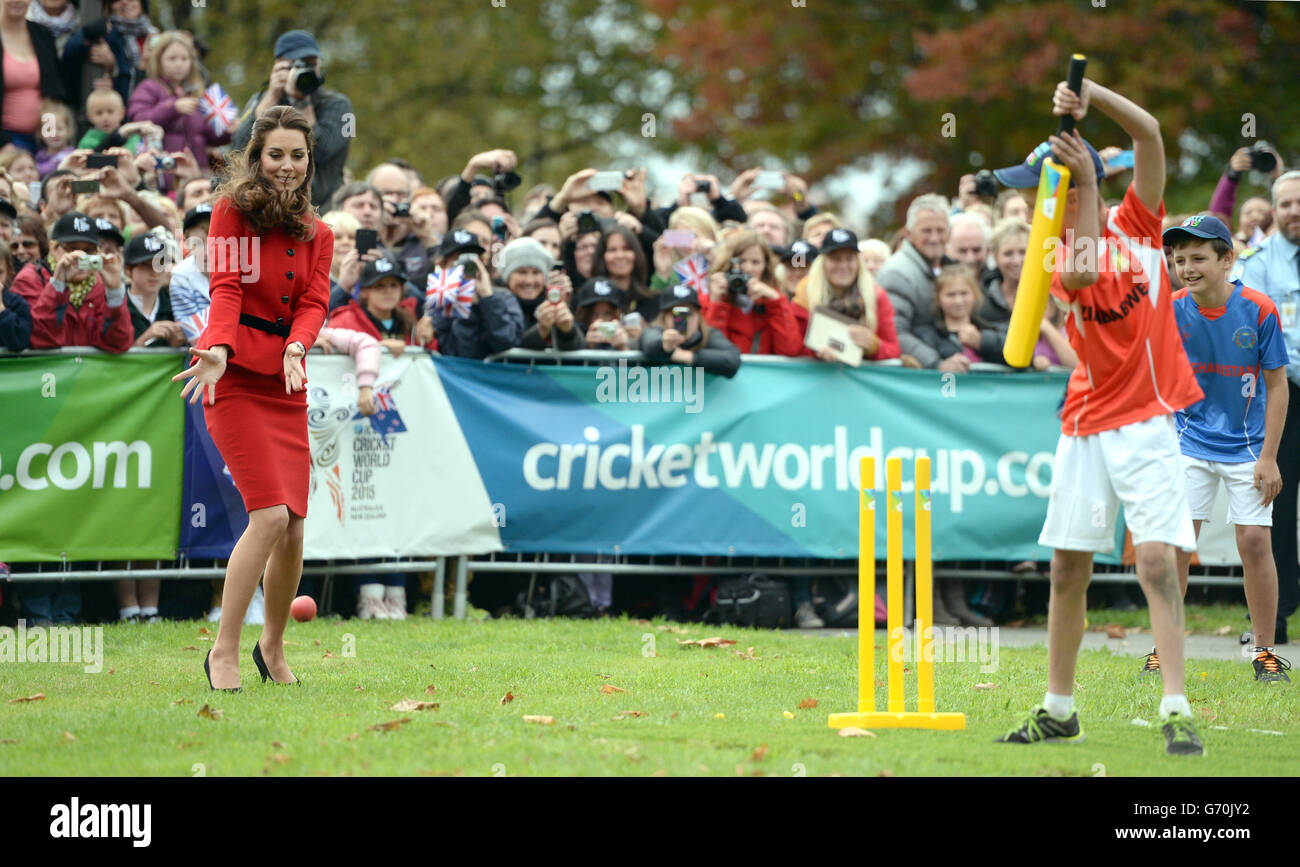 Royal Tour of Australia and NZ - Day 8 Stock Photo