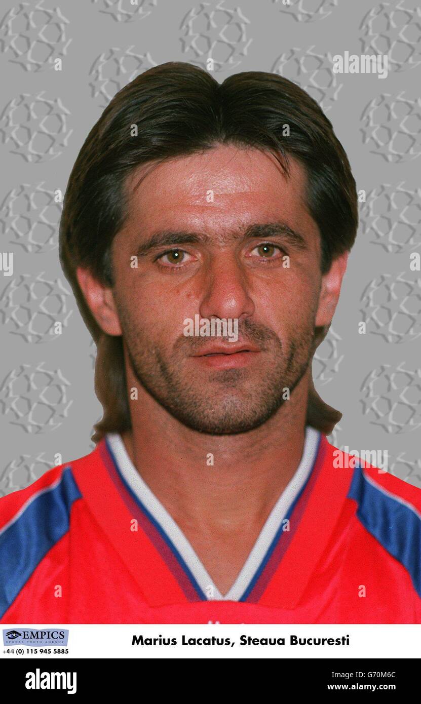 Steaua Bucuresti Team GrouprRESTRICTED SYNDICATION OF UCL  PORTRAITS.rSTRICTLY Stock Photo - Alamy