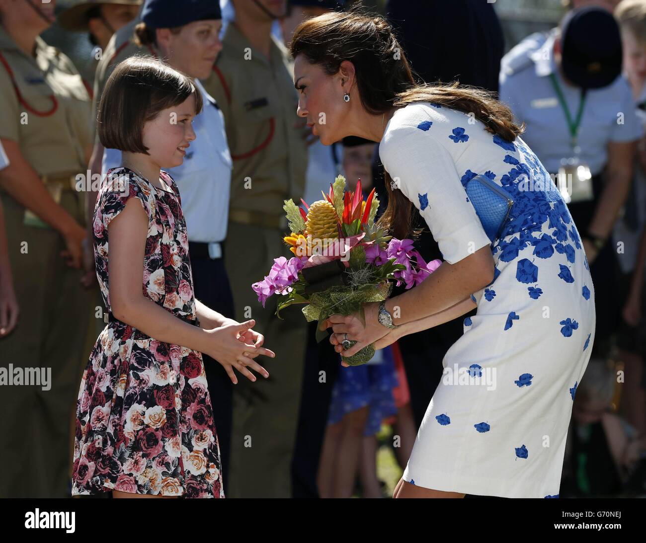 Royal visit to Australia and NZ - Day 13 Stock Photo