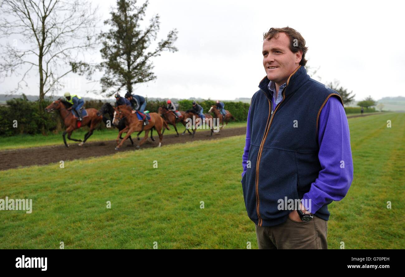 Horse Racing Richard Hannon Stable Visit Herridge Racing Stables
