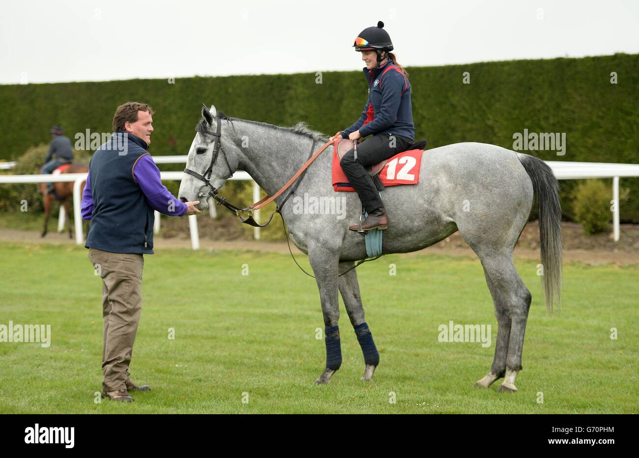 Horse Racing Richard Hannon Stable Visit Herridge Racing Stables