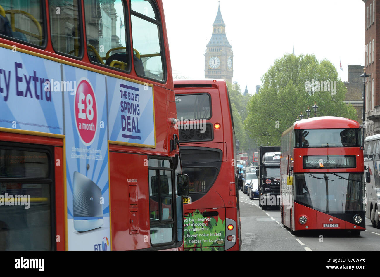 Old london bus hi-res stock photography and images - Alamy