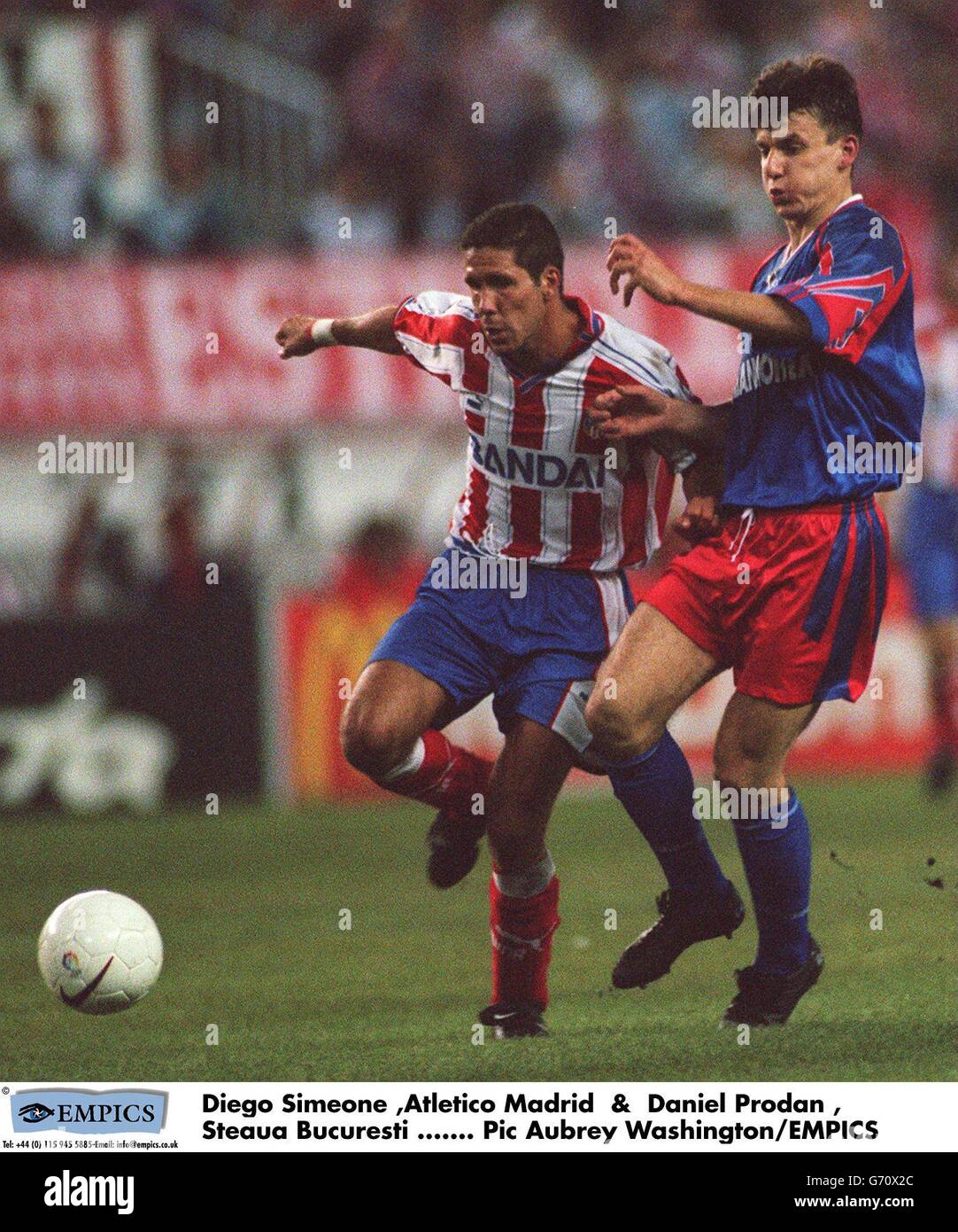 Soccer - UEFA Champions League - Atletico Madrid v Steaua Bucuresti Stock  Photo - Alamy