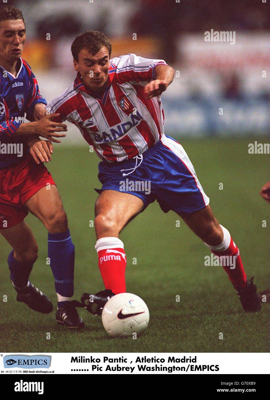 Soccer - UEFA Champions League - Atletico Madrid v Steaua Bucuresti Stock  Photo - Alamy