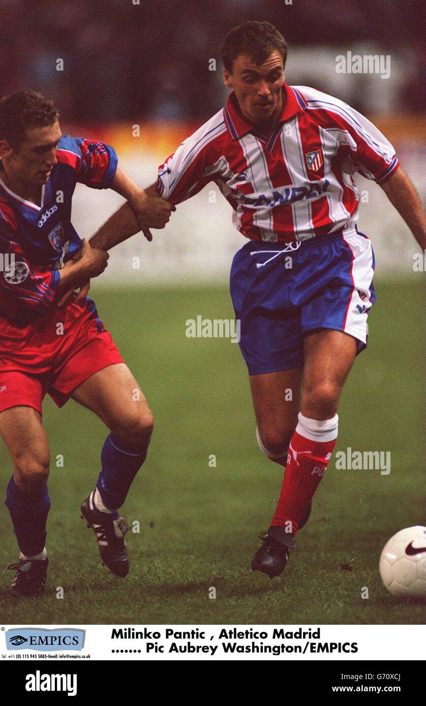 Soccer - UEFA Champions League - Atletico Madrid v Steaua Bucuresti Stock  Photo - Alamy