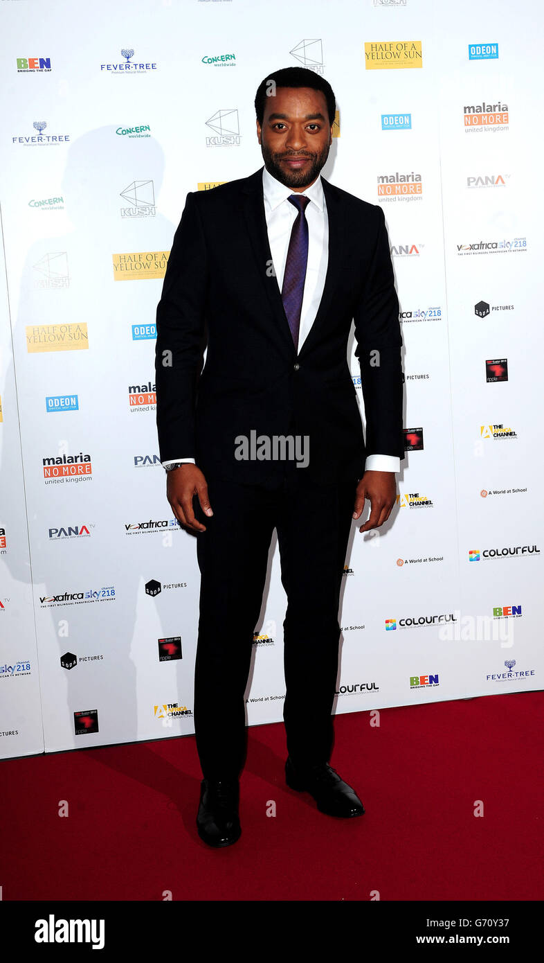 Half of A Yellow Sun premiere London. Chiwetel Ejiofor attending the