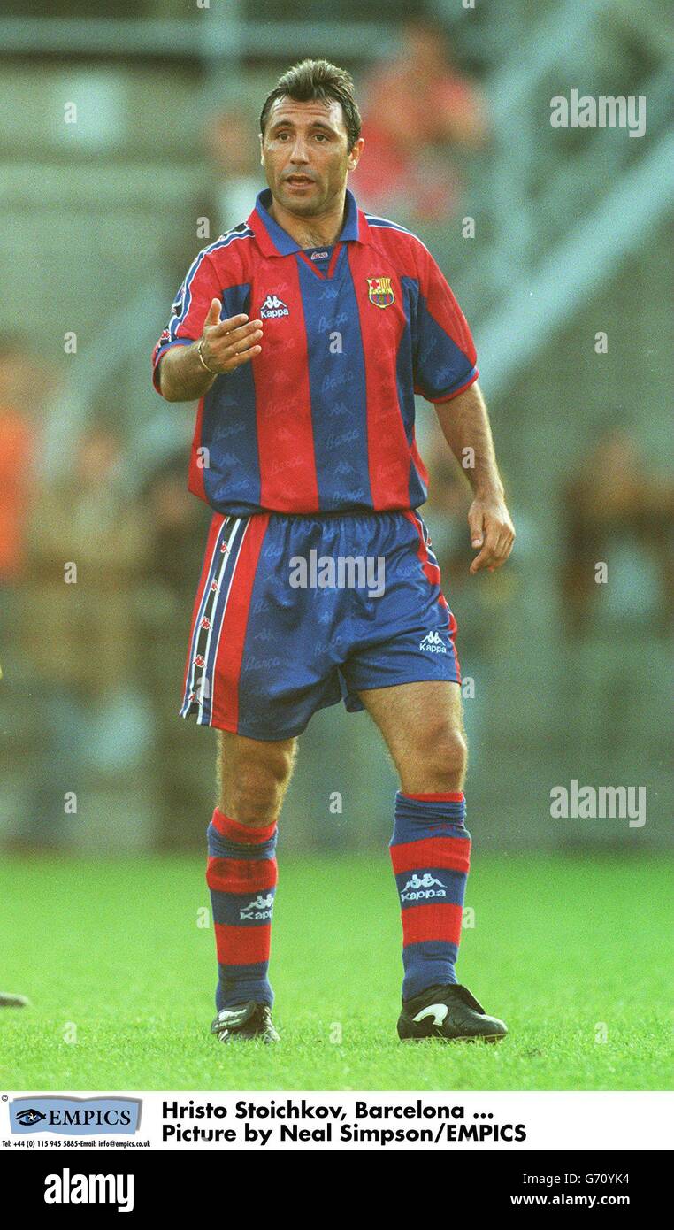 Hristo stoichkov barcelona hi-res stock photography and images - Alamy