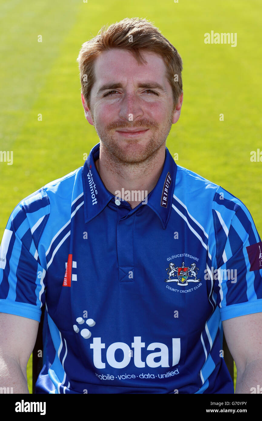 Cricket - 2014 Gloucestershire CCC Media Day - The County Ground Stock Photo