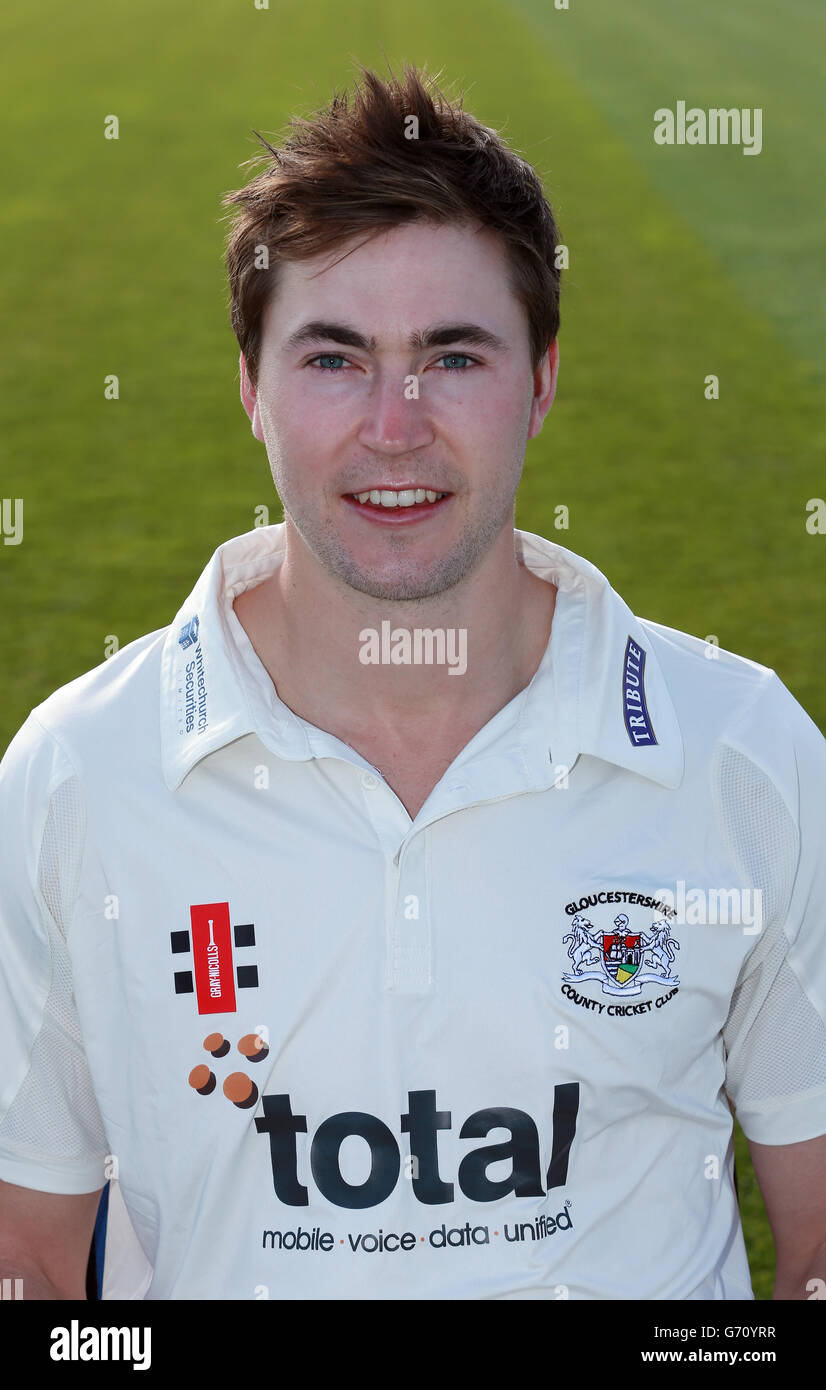 Cricket - 2014 Gloucestershire CCC Media Day - The County Ground Stock Photo