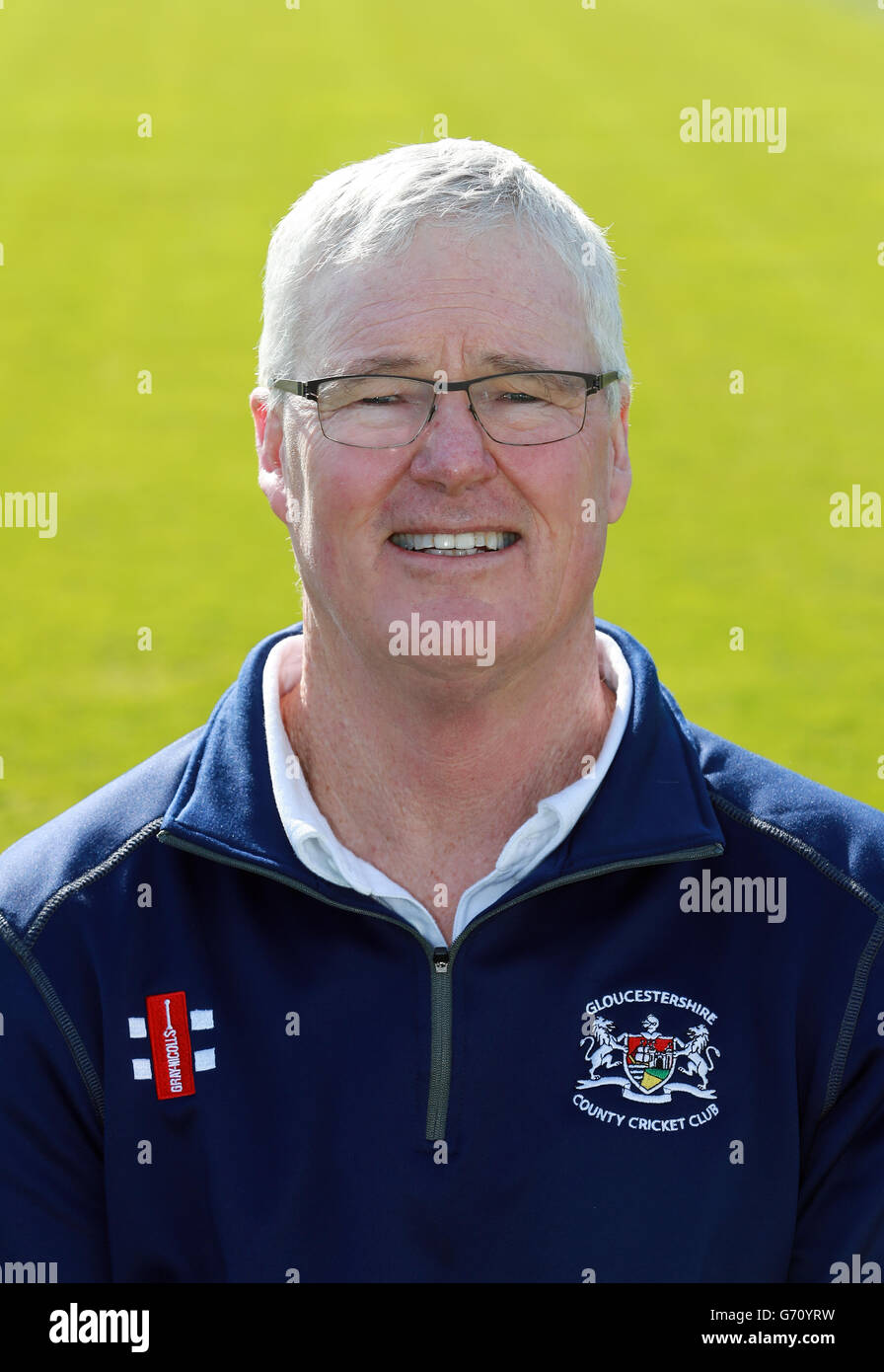 Gloucestershire Director of Cricket John Bracewell during the media day at The County Ground, Bristol. Stock Photo