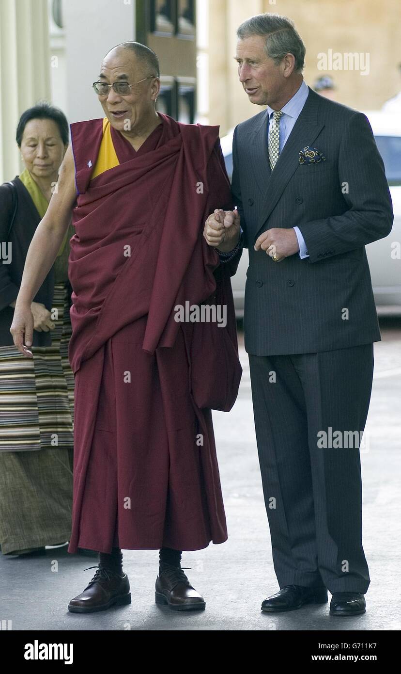 Dalai lama prince wales hi-res stock photography and images - Alamy
