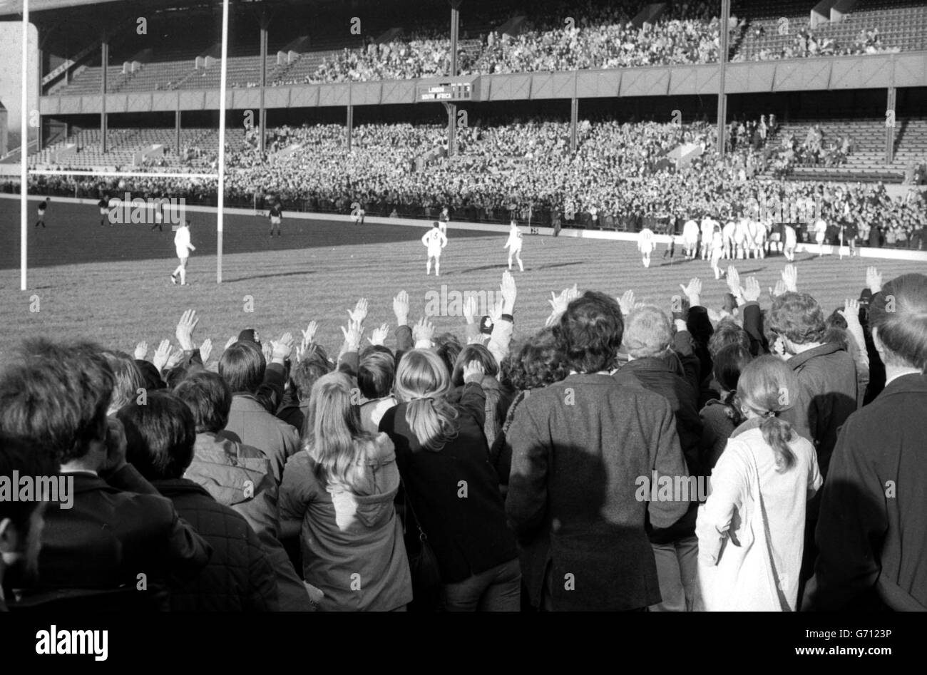Rugby Union South Africa Tour of Britain Stock Photo Alamy