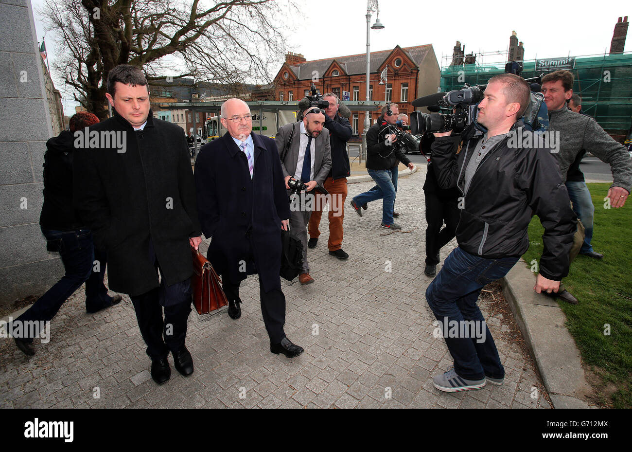 Anglo Irish court case Stock Photo Alamy