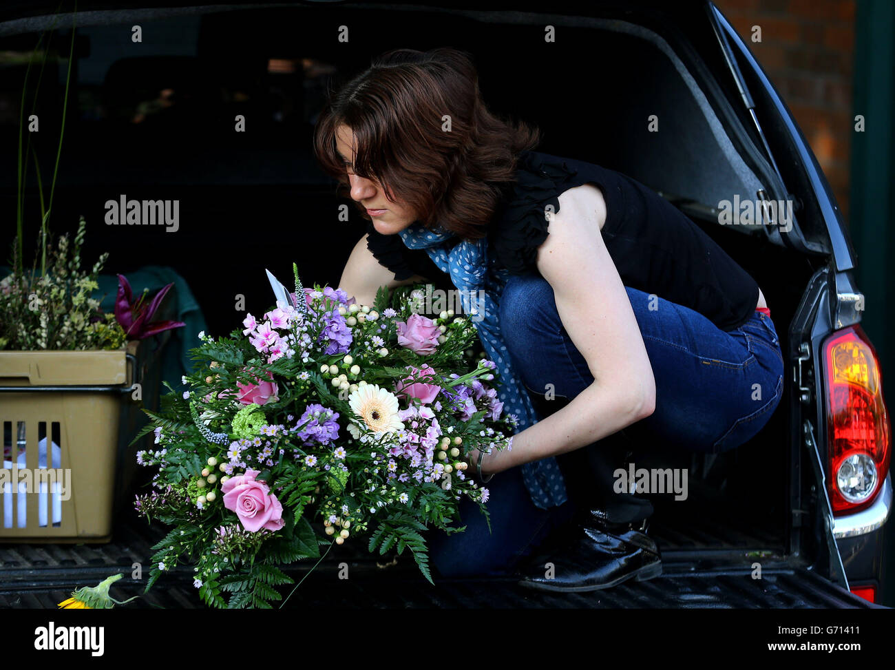 Peaches Geldof death Stock Photo Alamy