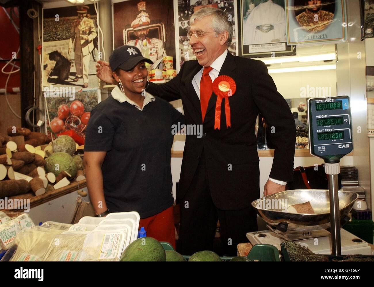 Jack Straw Campainging Stock Photo Alamy