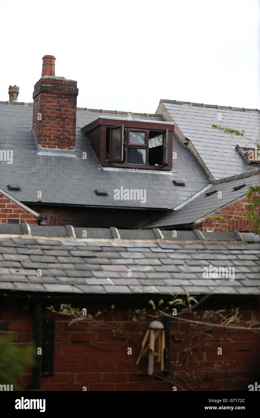Five killed in Sheffield fire Stock Photo Alamy