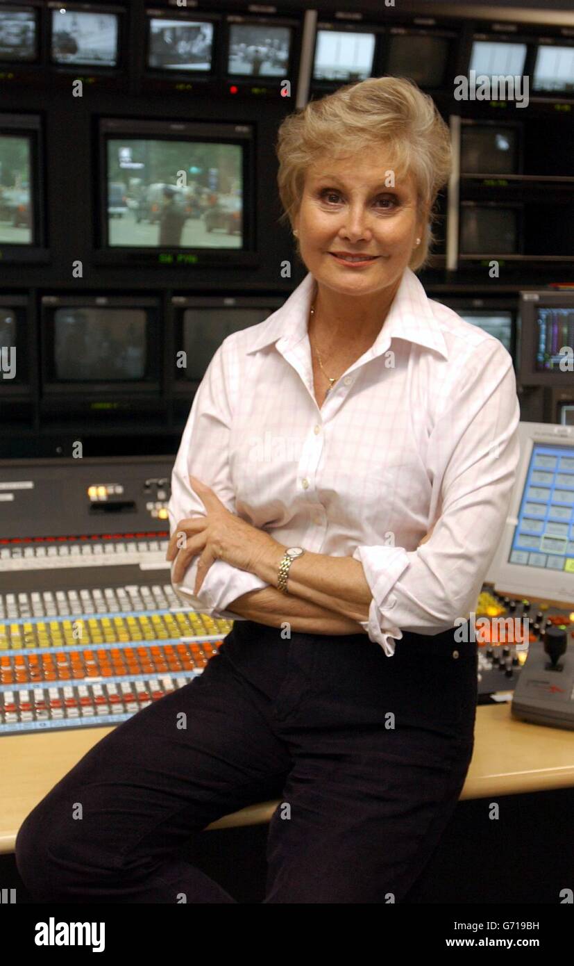 Honours Angela Rippon Stock Photo - Alamy