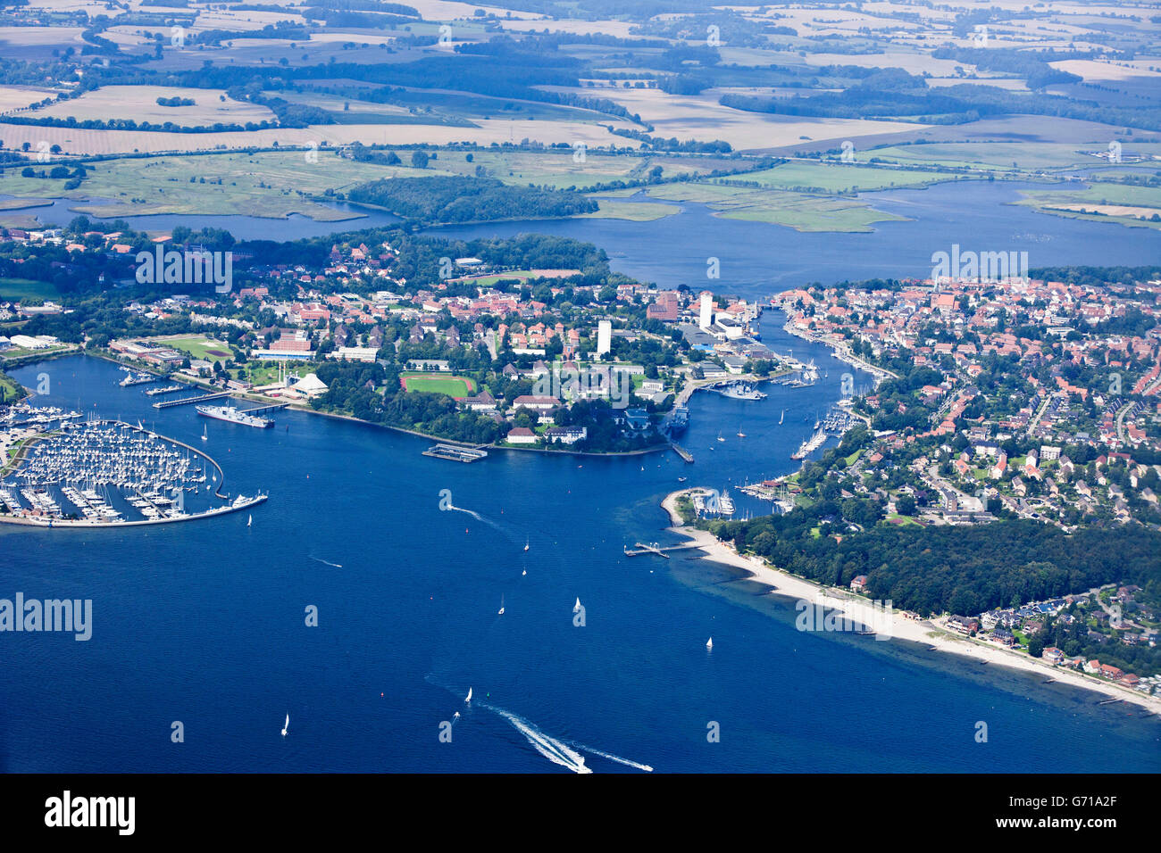 Nature reserve neustadter binnenwasser hires stock photography and
