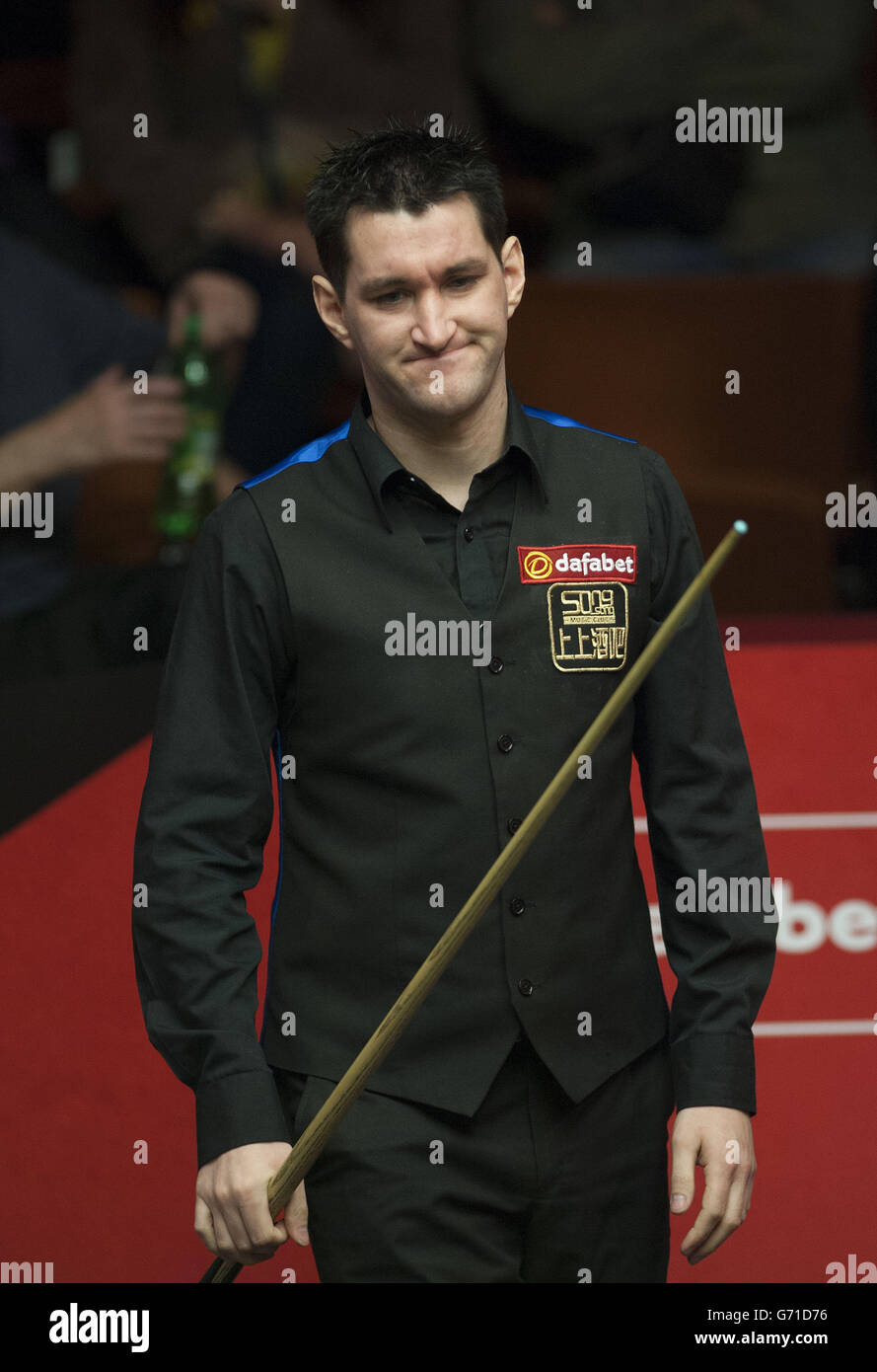 Tom Ford during his match against Judd Trump during the Dafabet World  Snooker Championships at The Crucible, Sheffield Stock Photo - Alamy