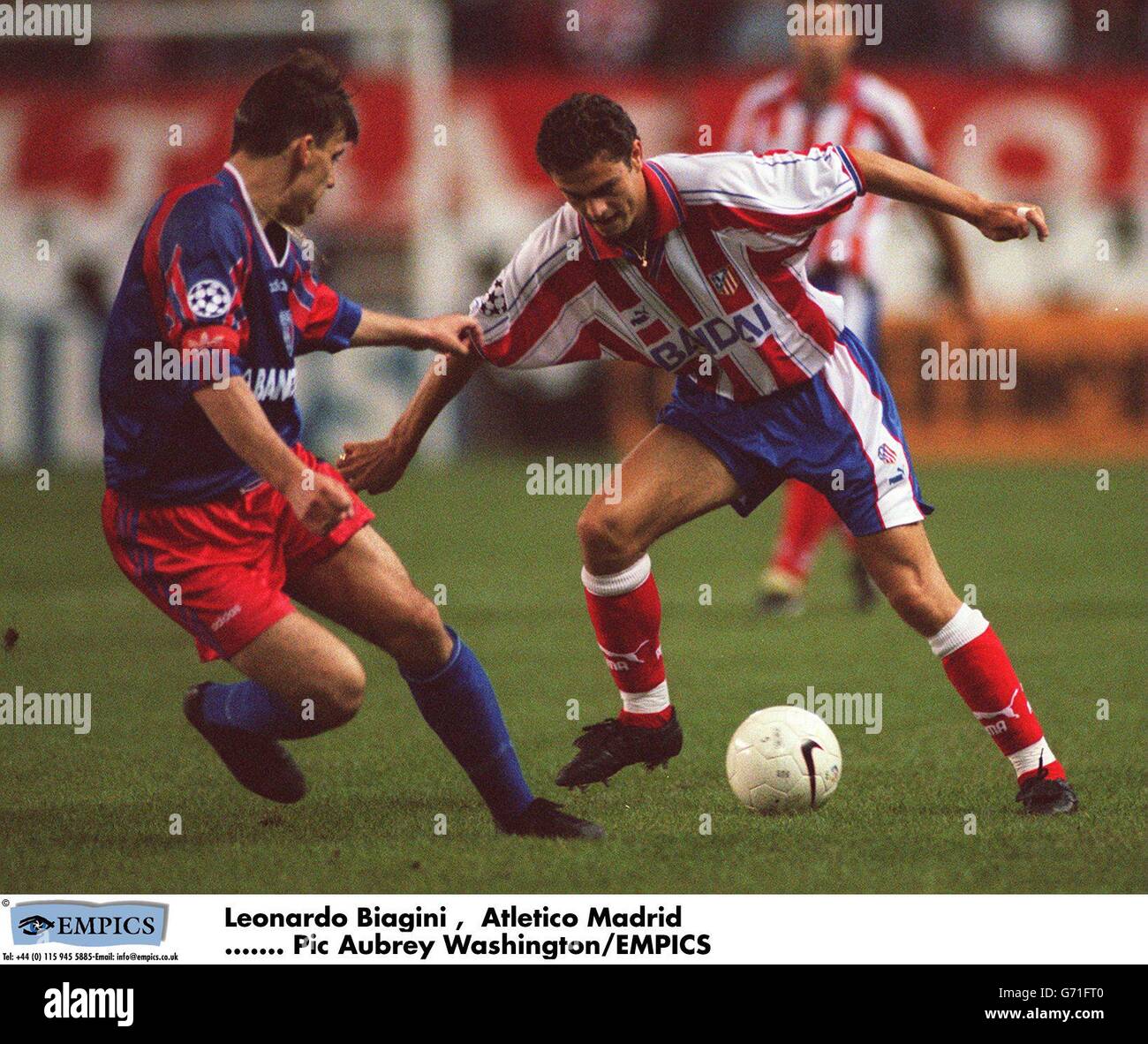 Soccer - UEFA Champions League - Atletico Madrid v Steaua Bucuresti Stock  Photo - Alamy