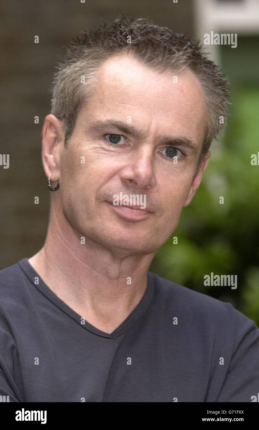 Nik Kershaw poses for photographers at Hush in central London. 80's pop