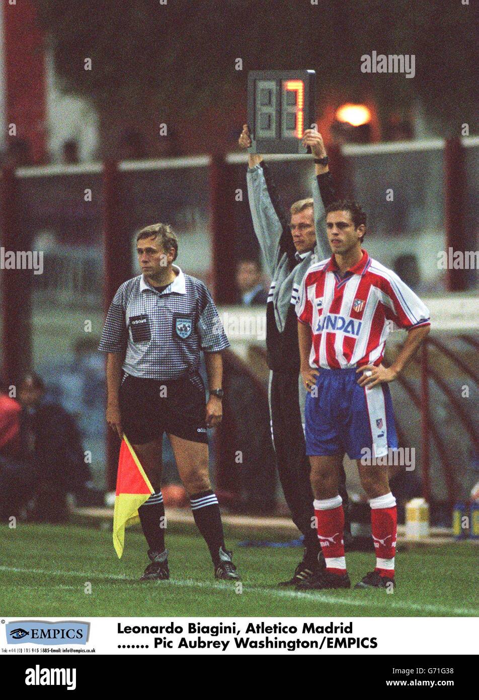 Soccer - UEFA Champions League - Atletico Madrid v Steaua Bucuresti Stock  Photo - Alamy