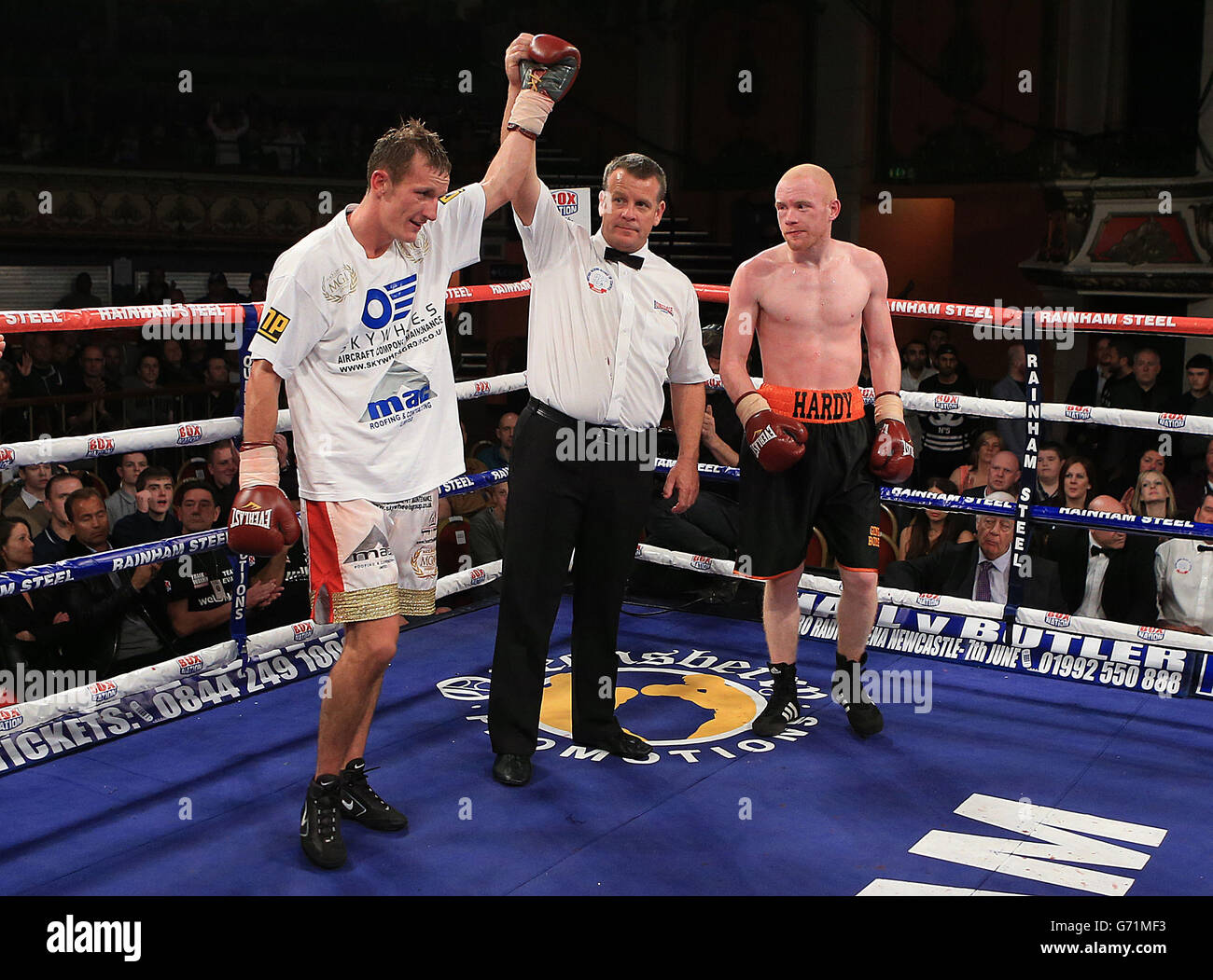 Boxing Liverpool Olympia Stock Photo Alamy