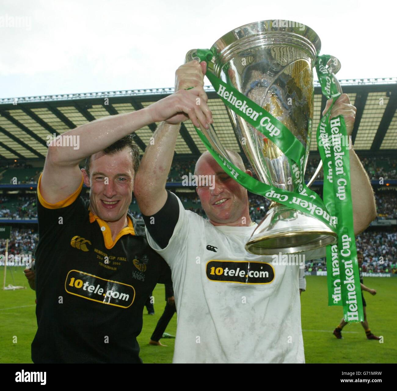 Heineken Cup Final 2004 Stock Photo Alamy