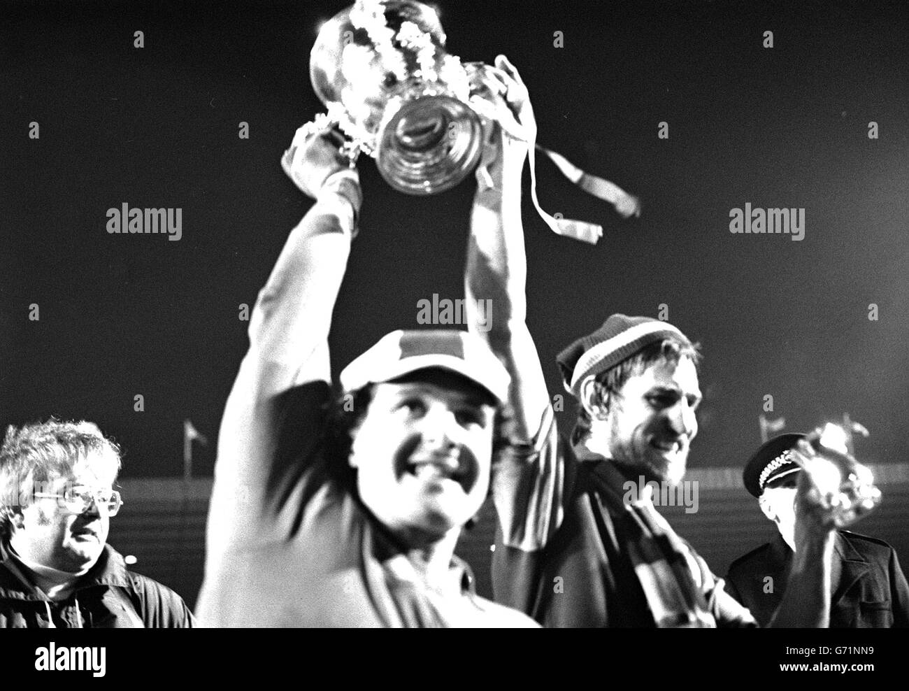 Aston villa captain chris nicholl hi-res stock photography and images - Alamy