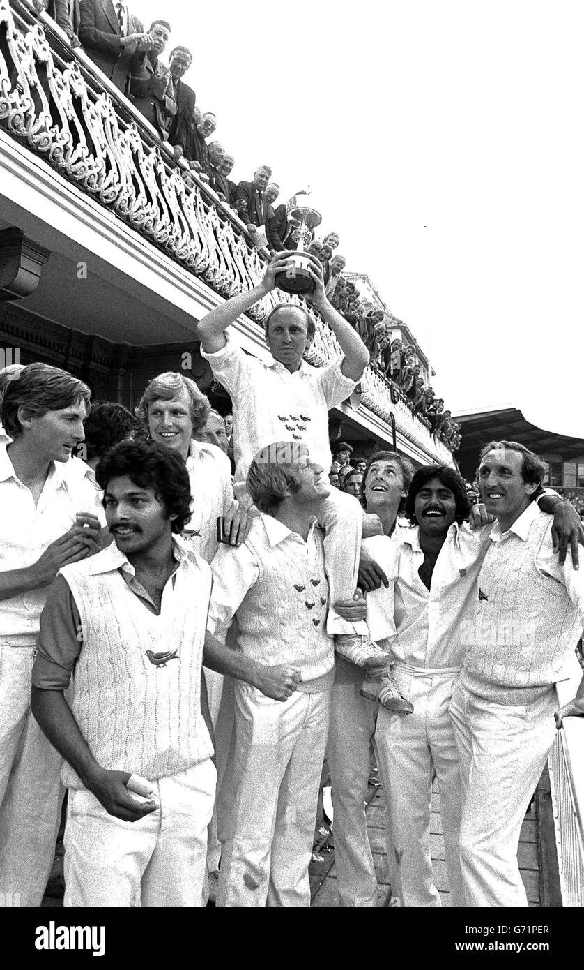 Sussex win the Gillette Cup Stock Photo Alamy