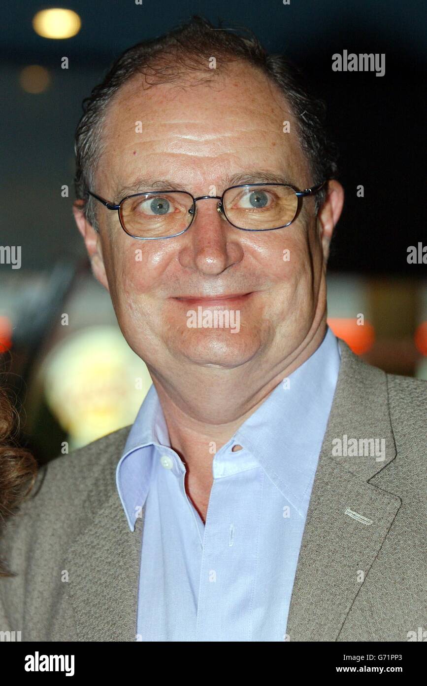 Star of the film Jim Broadbent arrives for the European premiere of Around The World In 80 Days at the Vue Cinema in Leicester Square, central London. Stock Photo