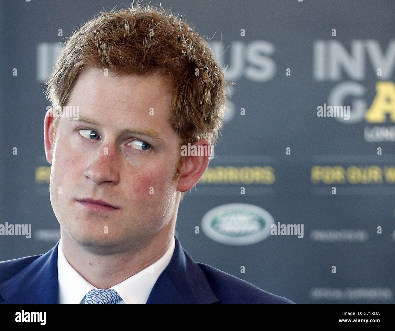 Invictus Games ticket launch Stock Photo Alamy