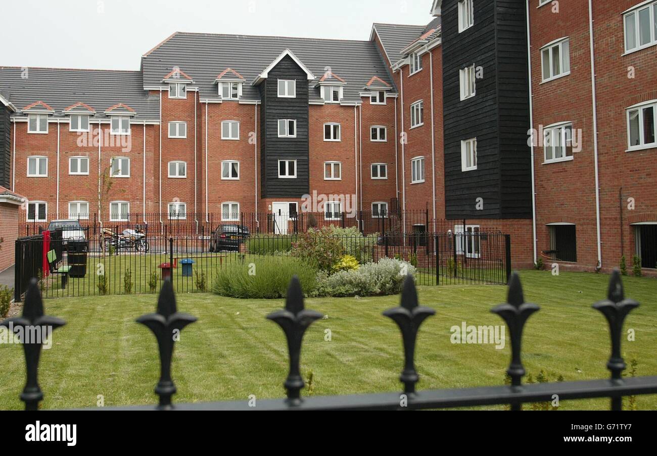 General view of the development at 14 priory avenue hires stock