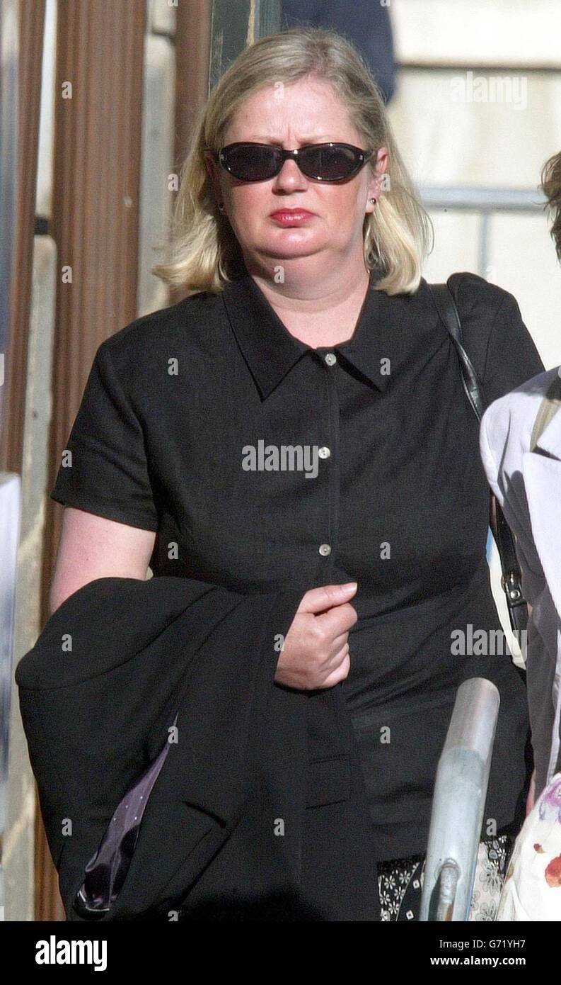 Sue Dickinson Caroline Dickinson Murder Trial Stock Photo Alamy