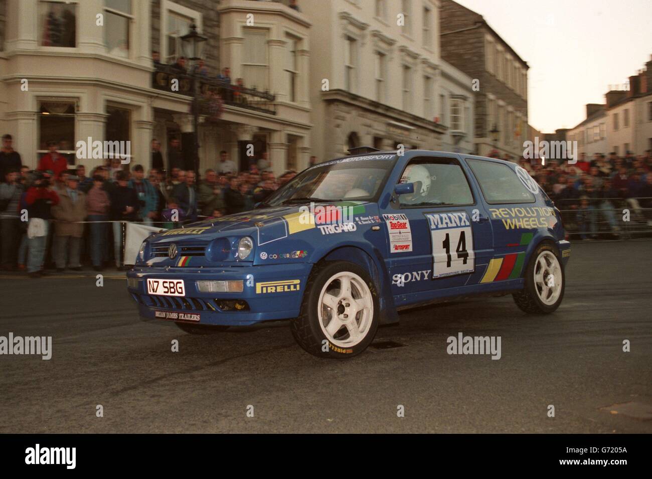British Rally Championship Stock Photo - Alamy