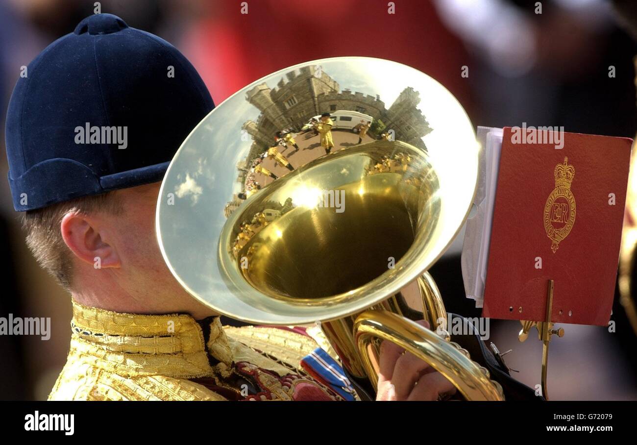The Order of the Garter ceremony Stock Photo Alamy