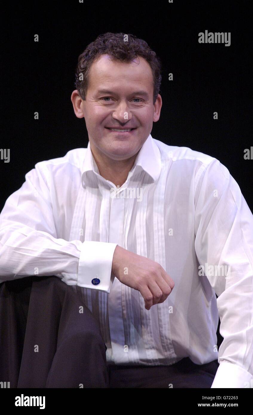 Paul Burrell, former butler to Diana, Princess of Wales, during a photocall to launch his one man stage show Paul Burrell: In His Own Words, held at the Theatre Royal, Drury Lane, central London. With the recent publication in paperback of his book, A Royal Duty, Burrell will bring his unique experiences to the West End with a rare opportunity to ask questions to the man who knew Diana's private world. Stock Photo