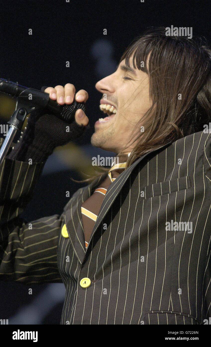 Red Hot Chili Peppers Concert Stock Photo Alamy