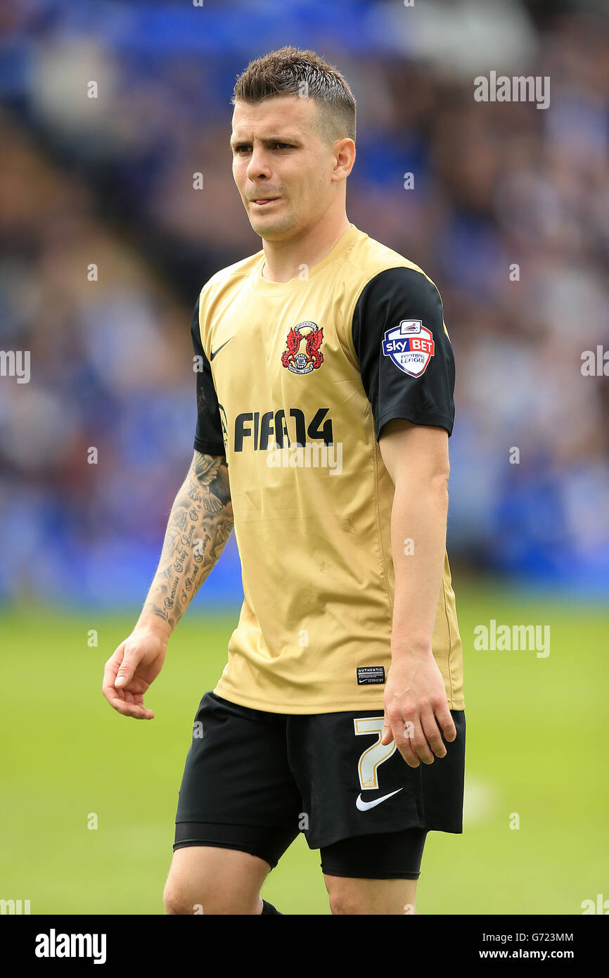 Soccer - Sky Bet League One - Play Off - Semi Final - First Leg - Peterborough United v Leyton Orient - London Road Stadium Stock Photo