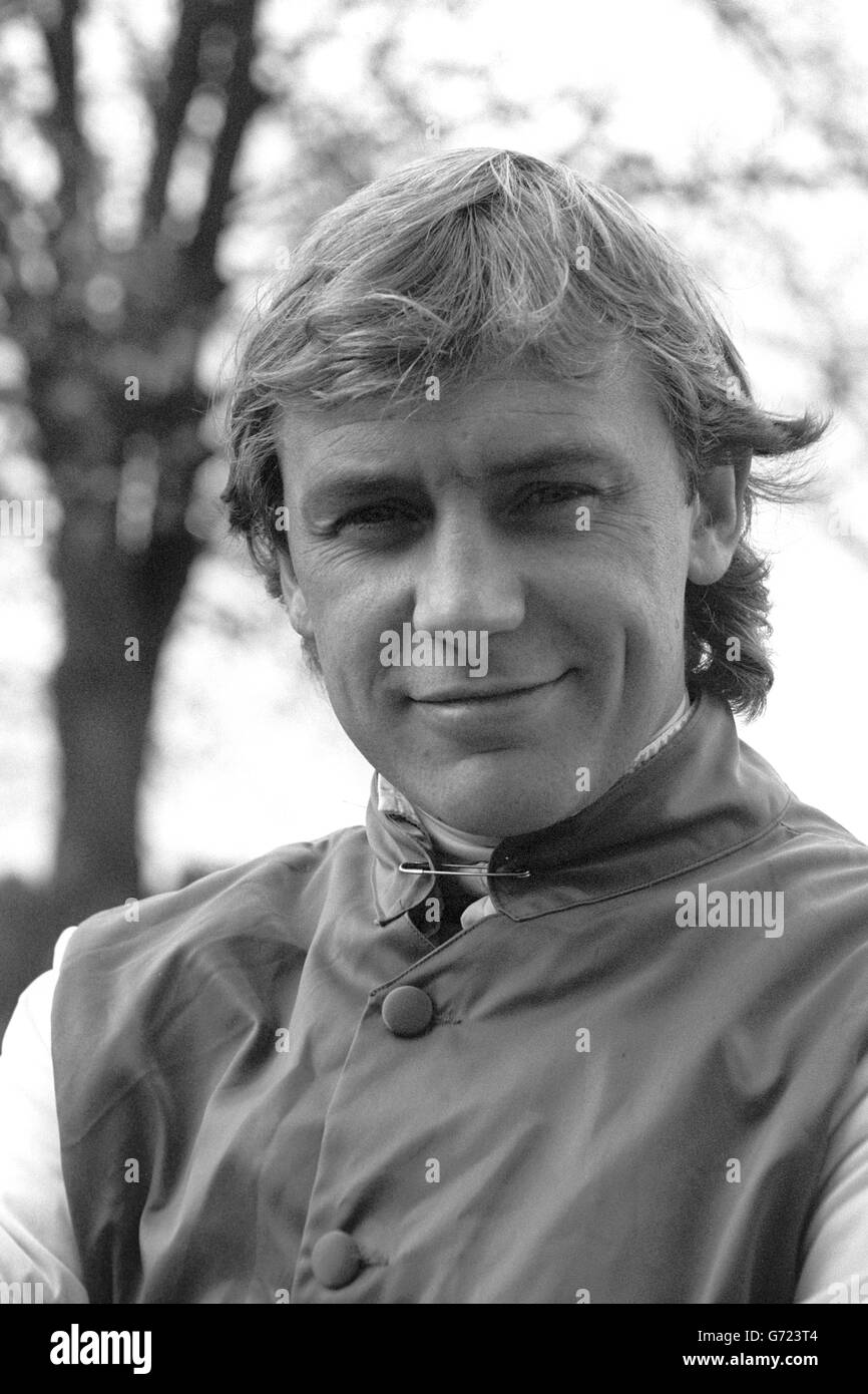 Horse Racing - Jockey - Steve Smith Eccles Stock Photo