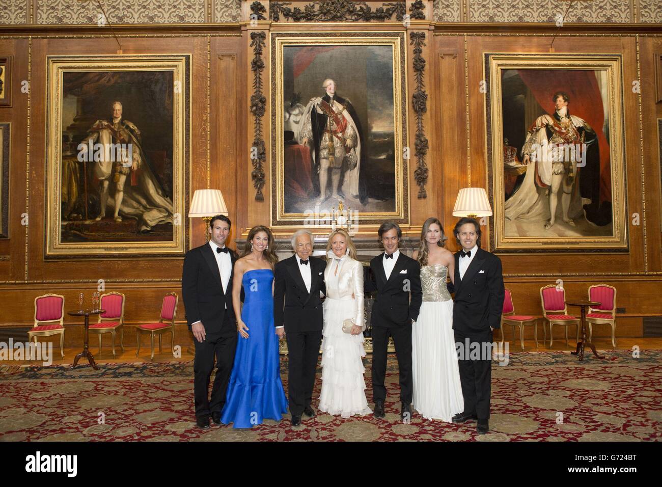 Ralph Lauren and Ricky Anne Loew-Beer attending the Very Ralph World  Premiere in New York Stock Photo - Alamy