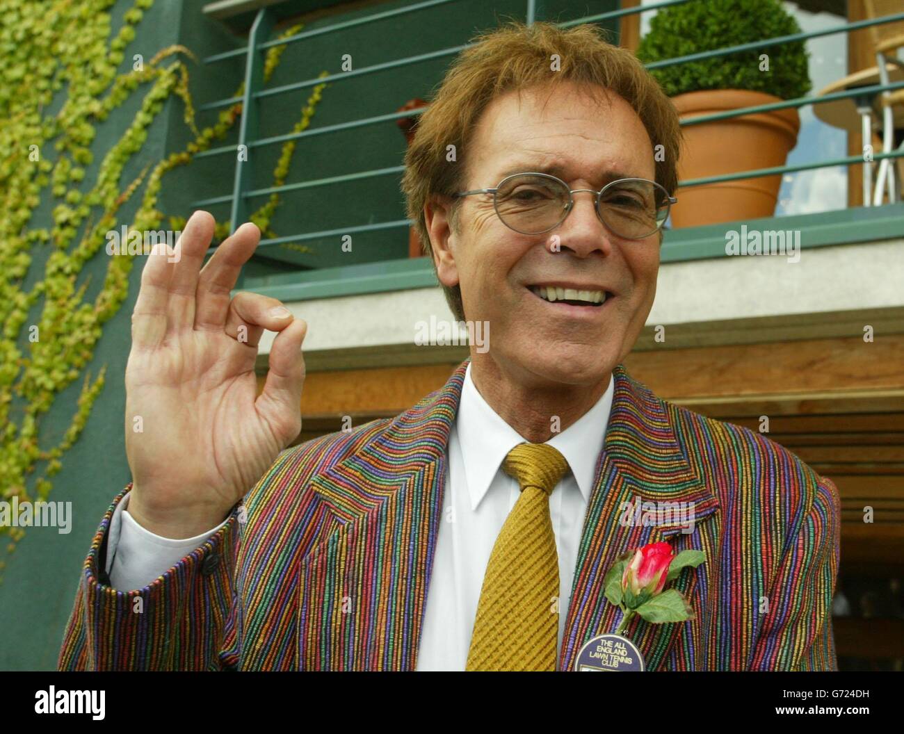Cliff Richard Wimbledon High Resolution Stock Photography and Images