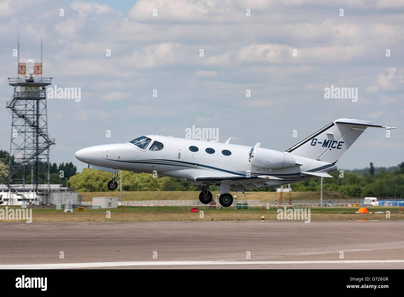 Cessna Citation Mustang (Cessna 510) very light business jet (VLJ) G-MICE Stock Photo