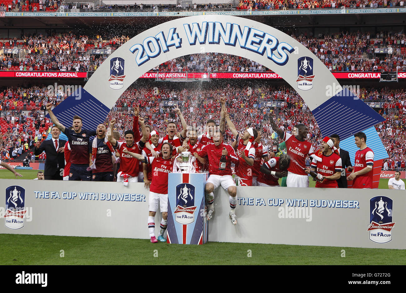Soccer - FA Cup - Final - Arsenal v Hull City - Wembley Stadium