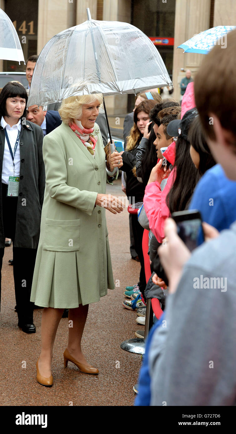 Royal tour of Canada Stock Photo Alamy
