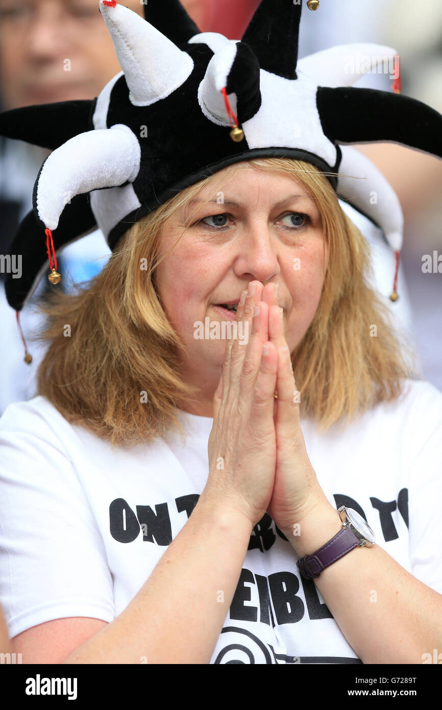 Soccer - Sky Bet Championship - Play Off - Final - Derby County v Queens Park Rangers - Wembley Stadium Stock Photo