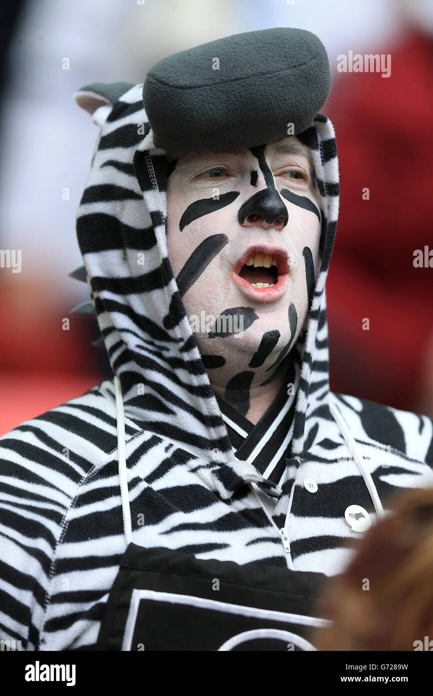 Soccer - Sky Bet Championship - Play Off - Final - Derby County v Queens Park Rangers - Wembley Stadium Stock Photo