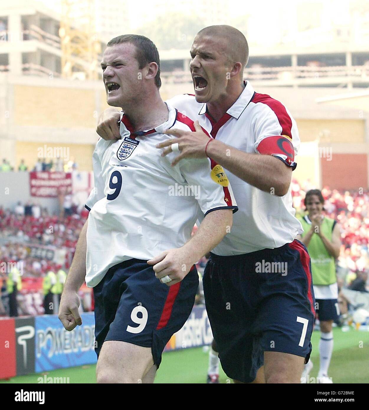 Soccer - Euro 2004 - England v Switzerland Group B - First Round