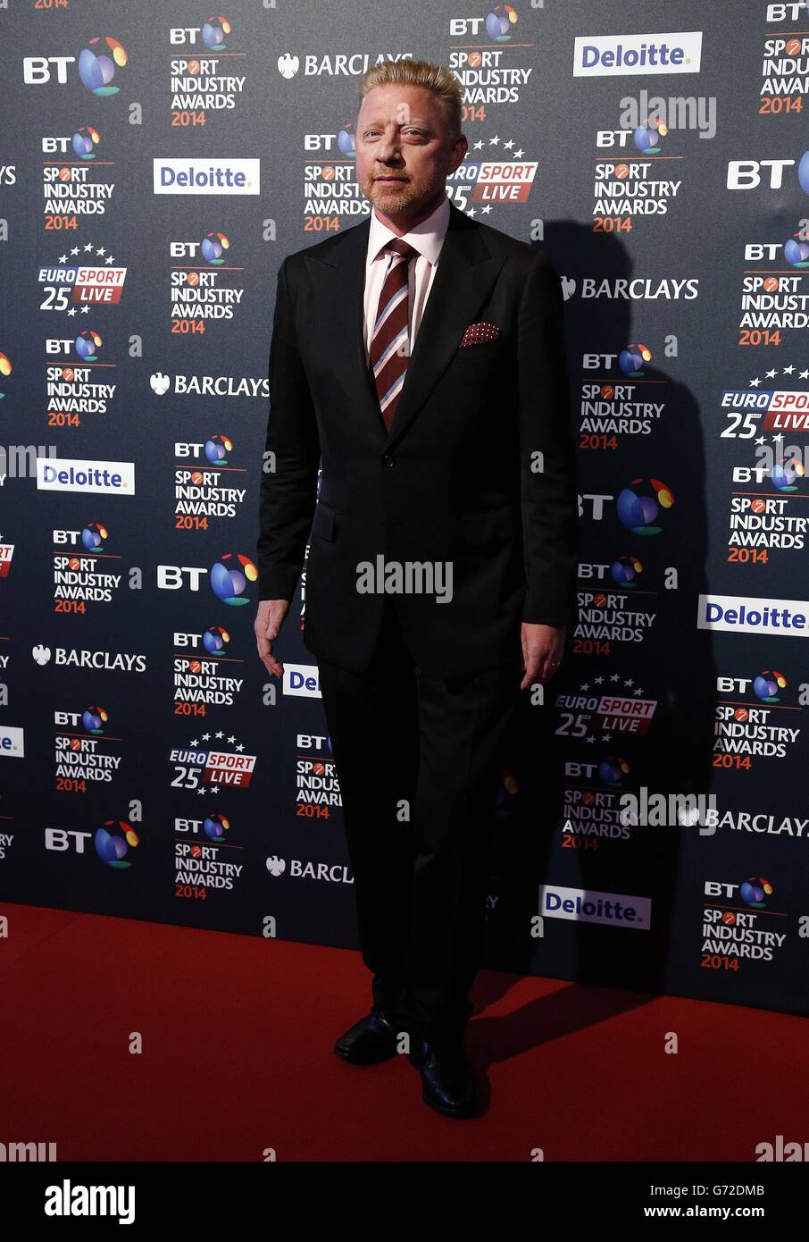 Boris Becker Arriving Bt Sport Industry Awards Battersea Evolution Hi ...